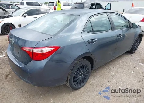 2018 Toyota Corolla Le из США, поврежденный, VIN 2T1BURHE4JC033351